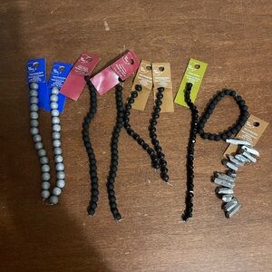 Set a variety of beads for jewelry making
